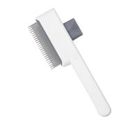 Peigne de Toilettage, Brosse à Poils d'Animaux, 7,48 x 7,95 Pouces, Outil de Toilettage Ergonomique pour Perte, Démêler et Masser Pelage Long ou Court pour Chat, Chaton, Chiot, Chiot, Animaux