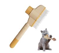 Peigne De Toilettage Pour Animaux De Compagnie - Brosse Pour L'enlèvement De | Peigne Démêlant Ergonomique Avec Poignée Antidérapant Et Dents Arroto