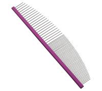 Peigne de toilettage pour animaux de compagnie - Style de 6,5 pouces | Outil de en aluminium - Nettoyant de massage antistatique avec dents en métal pour chiens, chats, chiots, épilations