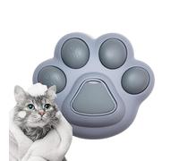 Peigne de toilettage pour chat, brosse à vapeur en forme de patte de chat pour massage, soulage la fatigue du chien, peigne de massage pour enlever les poils de chat lâches, détendre le corps