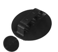 Peigne de toilettage pour chat, brosse de bain imprimée pour chien avec poignée articulée, outil de toilettage de massage pour chats et chiens à poils courts, épilation efficace et confortable, peigne