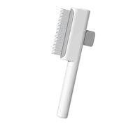 Peigne De Toilettage Pour Chat - Peigne Anti-Puces à Dents Métalliques pour Chats | Brosses et Peignes Auto-Nettoyantes pour Soin Quotidien Maison Jardin Voyage Parc Baignoire Appartement
