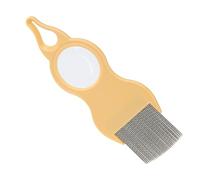 Peigne de toilettage pour chat | Supprimer les nœuds d'animaux avec loupes, dents en métal, brosse de nettoyage efficace des détails, soins pour animaux de compagnie pour poils courts, moyens et longs