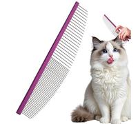 Peigne de Toilettage pour Chats et Chiens - Brosse pour Éliminer les Poils d'Animaux Domestiques,Brosse Nettoyage Forme Démêlage Détachage Bains Chats Chiennes Maison