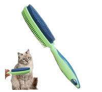 Peigne de toilettage pour chats - Repoisement des cheveux pour chiens | Brosse de chien pour le toilettage | Pinceau de sous-couche à double face à deux côtés | Outils de beauté multifonctionnels pour