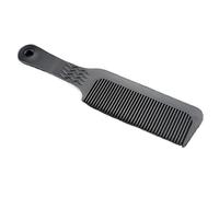 Peigne de tondeuse for barbier, 3 pièces, antistatique, dessus plat for coiffeur, coupe, outils beauté professionnels for Salon coiffure pour cheveux et barbe(Black)