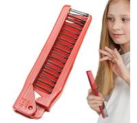 Peigne De Voyage - Peigne Pliant Portable | Brosse Et Peigne À Cheveux De Poche Compacts Pour Les Femmes, Les Filles, Les Ou Les Adultes, Outil De Léger Pour Le Sac À Main, Le Sac À Mai