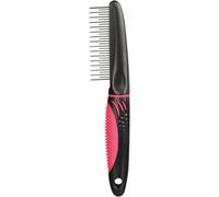 Peigne démêlant combiné 22 cm gris foncé/rose ancien