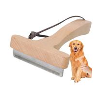 Peigne démêlant pour animaux de compagnie - Outil de toilettage - Brosse portable pour démêler les chevaux et les chats de taille moyenne et petite taille