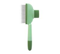 Peigne Démêlant Pour Animaux De Compagnie - Peigne Anti-puces Pour Épilation Des Poils D'animaux | Peignes Autonettoyants Pour Chats Et Chiens Pour Le Toilettage | Brosse De Massage À Dents Courtes Et