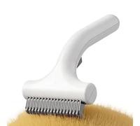 Peigne Démêlant Pour Chien Contre Les Nœuds De Toilettage,Outil de Toilettage Anti-Peluche,Brosse Anti-Nœuds Pour Chiens Et Chats | Pour Chiens Et Chats À Poils Courts Et Longs, Intérieur, Maison,