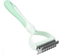 Peigne démêlant pour chien et chat, brosse de toilettage double face 2 en 1, outil de démêlage pour les petits, moyens et grands chiens, chats