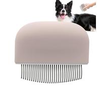 Peigne d'épilation pour animaux de compagnie, peigne de toilettage pour animaux de compagnie | Brosse à cheveux de peigne pour animaux de compagnie | Brosse douce pour chier pour le toilettage, épilat
