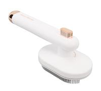 Peigne D'épilation pour Animaux de Compagnie Sonew, Rotation à 90 °, Brosse pour Chiot à Aiguille Haute densité, Conçue avec une Tête de Brosse Arrondie pour un Massage Doux de