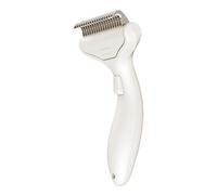 Peigne détachant pour chat, brosse détachante pour chien | Outil de toilettage doux pour la peau avec courbure progressive pour chiens, chats et chiots, Fraises élargies pour deshedding et