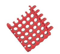 Peigne d'organisation des câbles en plastique de 9 mm pour minimiser la pollution dans les centres de données et les bureaux