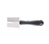 Peigne double pour chien Martin Sellier Noir TU