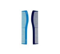 Peigne Duoline Acétate Bleu 20 cm