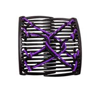 Peigne élastique - Peigne à cheveux extensible - Clip magique vintage - Accessoire de coiffure polyvalent - Accessoire pour mariage, voyage, vie quotidienne, rendez-vous