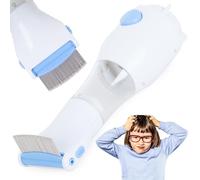 Peigne électrique 2v1 et aspirateur pour les poux et les nits