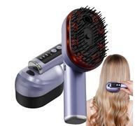Peigne Électrique Vapeur Et Massage À Coussin D'Air 3 Vitesses Contrôle Des