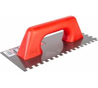 Peigne en acier 28cm (8x8) manche plastique fermé 65967 rubi