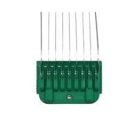 Peigne en acier inoxydable pour animaux, compatible avec Andis, compatible avec Oster, A5, compatible avec Wahl, tondeuses pour animaux série KM (uniquement tailles 10/15/30)(22mm-green-A5-9)