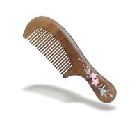 Peigne en Bois Peigne en bois, soins capillaires, peigne peint, peigne artistique laqué, usage quotidien à domicile pour Femmes et Hommes