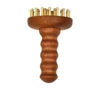 Peigne en cuivre pour massage du cuir chevelu - Outil de gratte Gua Sha pour le corps et le cuir chevelu à 29 dents,Masseur de cuisses à main | Pour hommes et femmes, dos, cou, bas du dos,