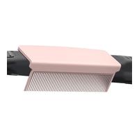 Peigne en fer plat - 9,4 x 3,5 x 3,4 cm - Grand peigne à lisser - Outil de coiffage à clip - Guide de cheveux résistant à la chaleur - Accessoire de peigne amovible - Peigne lissant anti-brûlure pour
