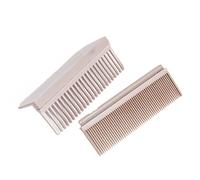 Peigne en fer plat, peigne à cheveux de coiffeur pour lisser, outil paresseux lisant les cheveux pour voyager, salon de beauté, maison et dortoir clip-onn en fer plat Fixation de peigne d'attelle déta