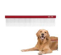 Peigne en métal pour animaux de compagnie Brosse à poils d'animaux en