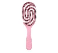 Peigne En Poils De Sanglier En Évidé, Conception De Flux D'air Améliorée, 22x6,5x2,5 Cm, Brosse À Cheveux Boucles Démêlantes, Brosse À Cheveux Anti-casse, Ergonomique Et Légère, Pour Spa De Vo