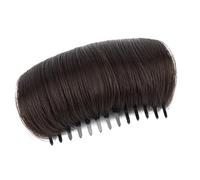 Peigne épais invisible pour cheveux à tête plate - Accessoire en fibre synthétique pour mariage ou usage quotidien