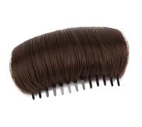 Peigne épais invisible pour cheveux à tête plate - Accessoire en fibre synthétique pour mariage ou usage quotidien