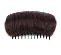 Peigne épais invisible pour cheveux à tête plate - Accessoire en fibre synthétique pour mariage, usage quotidien, invisibilité