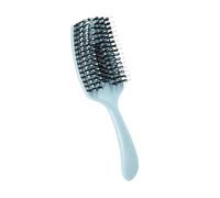 Peigne ergonomique en polypropylène pour réduire la casse des cheveux - Structure creuse pour cheveux bouclés / longs entretien - Brosse ventilée