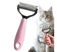 Peigne étrille pour chien Outil de Toilettage Démêlant à Double Face