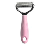 Peigne étrille pour chien,Peigne Double Face Pour Le Toilettage Et L'Élimination Des Poils Morts,Râteau De Toilettage - Pour soins à la maison bain animaux de compagnie chat extérieur intérieur