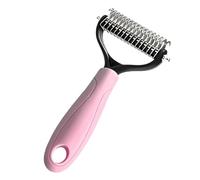 Peigne étrille pour chien - Peigne Double Face Pour Le Toilettage Et L'Élimination Des Poils Morts - Râteau Démêloir Canin | Pour Salon l'Heure du Bain des Animaux de Compagnie Chats Intérieur et Exté