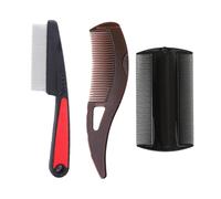 Peigne exfoliator du cuir chevelu - Peigne de poux de dents fins en acier inoxydable | Époudeur de cheveux portables | Outils de pinceau du cuir chevelu | Équipement de massage manuel pour les mariage