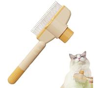 Peigne fin pour chat - Brosse de toilettage anti-enchevêtrement, brosse de toilettage | Peigne fin pour chat et chien, design de massage à coussin d'air, élimine les poils morts et les nœuds, favorise