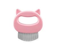 Peigne for animaux de compagnie en acier inoxydable, peigne anti-puces, peigne for chien for le toilettage, peigne à épingles droites, peigne for pelage lisse, démêlant les poils de chien for chiens e