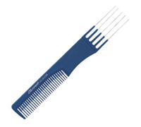 Peigne fourchette en métal celcon bleu - comair Bleu G