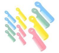 Peigne Garçon et Filles 16 Pièces Plastique Rond pour Coiffage Quotidien