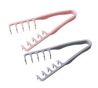 Peigne Grosse Dent Large - 2 Pièces Peigne Texture Homme Boucle - Peignes Grosse Dent Large Cheveux Bouclés, Épouse Les Courbes Du Cuir Chevelu, Convient pour Racines et Frange, Hommes et Femmes