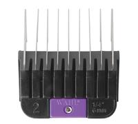 Peigne guide #2 Lame détachable en acier inoxydable 6 mm Violet foncé