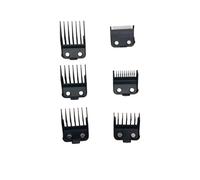 Peigne Guide De Coupe Professionnel, Compatible Avec MRD, Compatible Avec Wahl, Avec Conception D'aimant En Métal 1,5/3/4,5/6/10/13 Mm(Black)