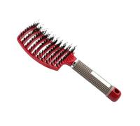 Peigne Hairbrush Women Wet Curly Detangle Hair Brush Brushes Scalp Massage Comb for Salon Hairdressing Styling Tools(Red)