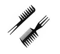 peigne homme Peignes de coiffure multifonctionnels for coiffure, peigne démêlant, ensemble d'outils de coiffure et de maquillage for coiffeur.(GRAY)